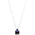Hermes Palladium Eileen Pendant Necklace
