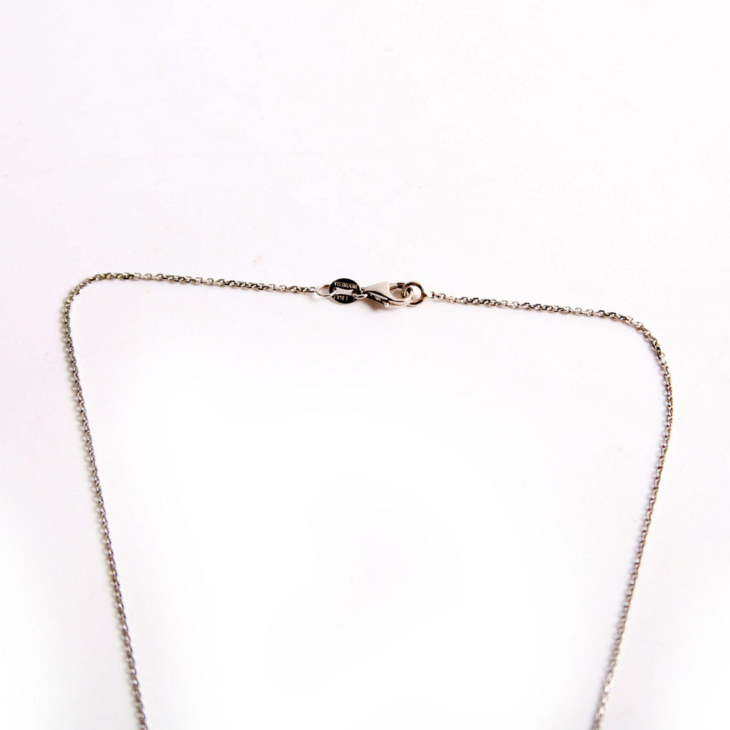 Hermes Palladium Eileen Pendant Necklace