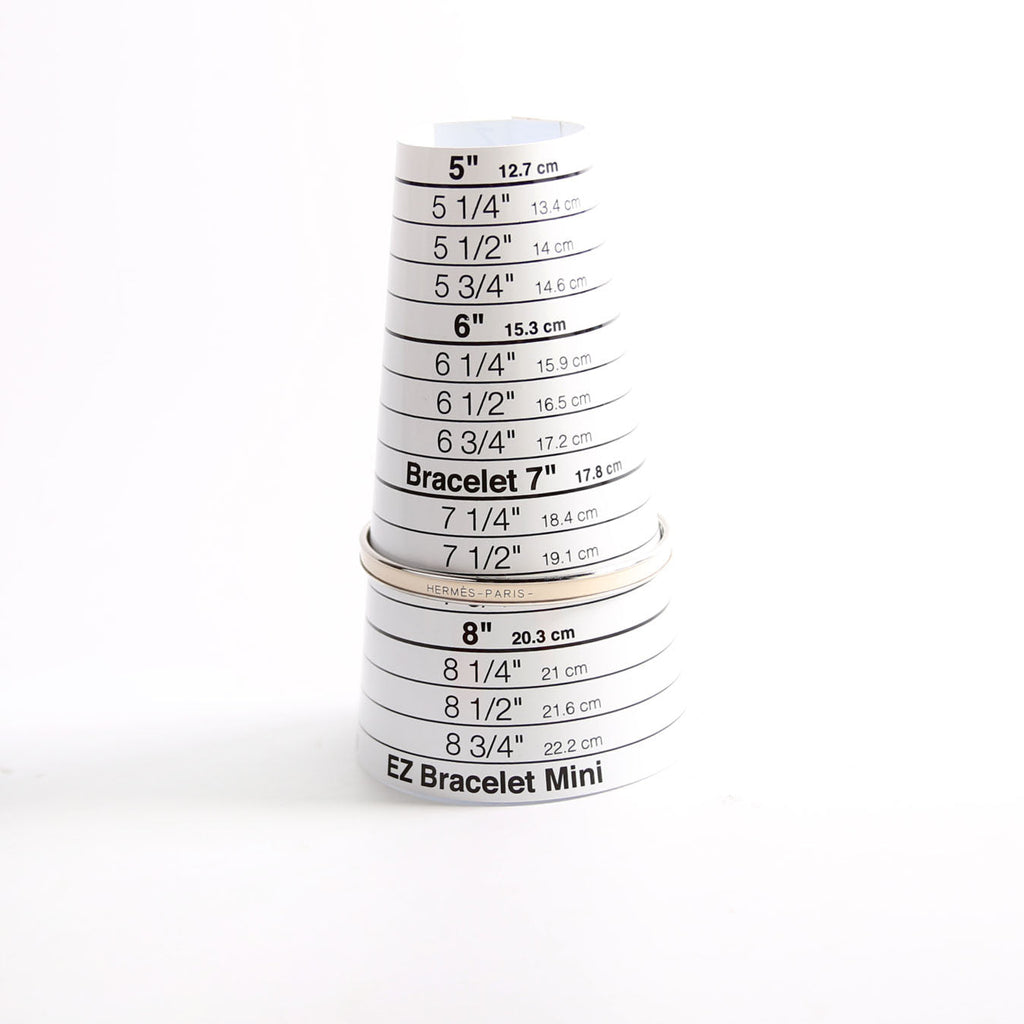 Uni Bangle Narrow Cream/Silver