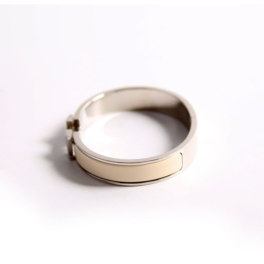 Clic Clac Narrow GM Cream/Silver