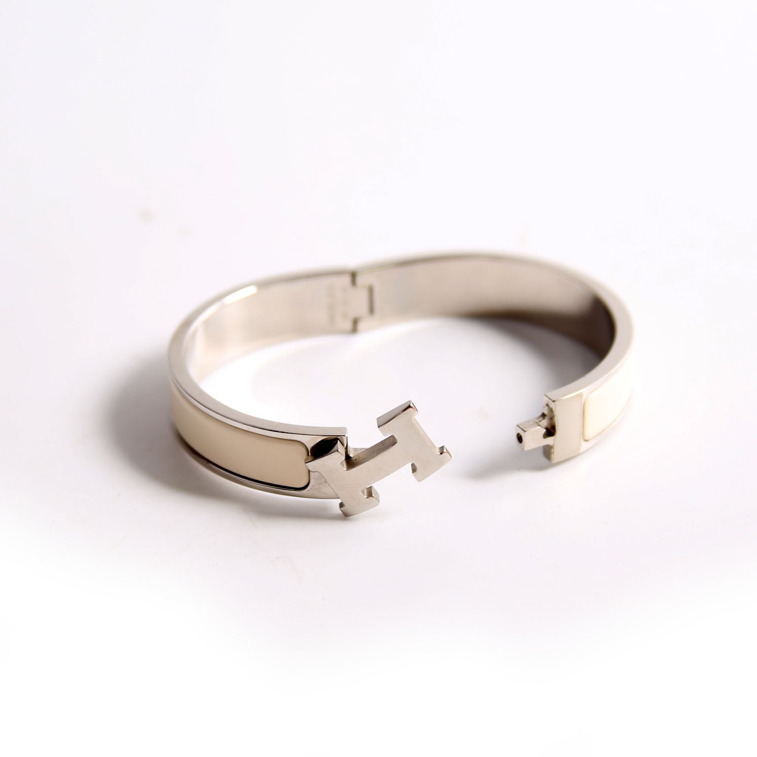 Clic Clac Narrow GM Cream/Silver