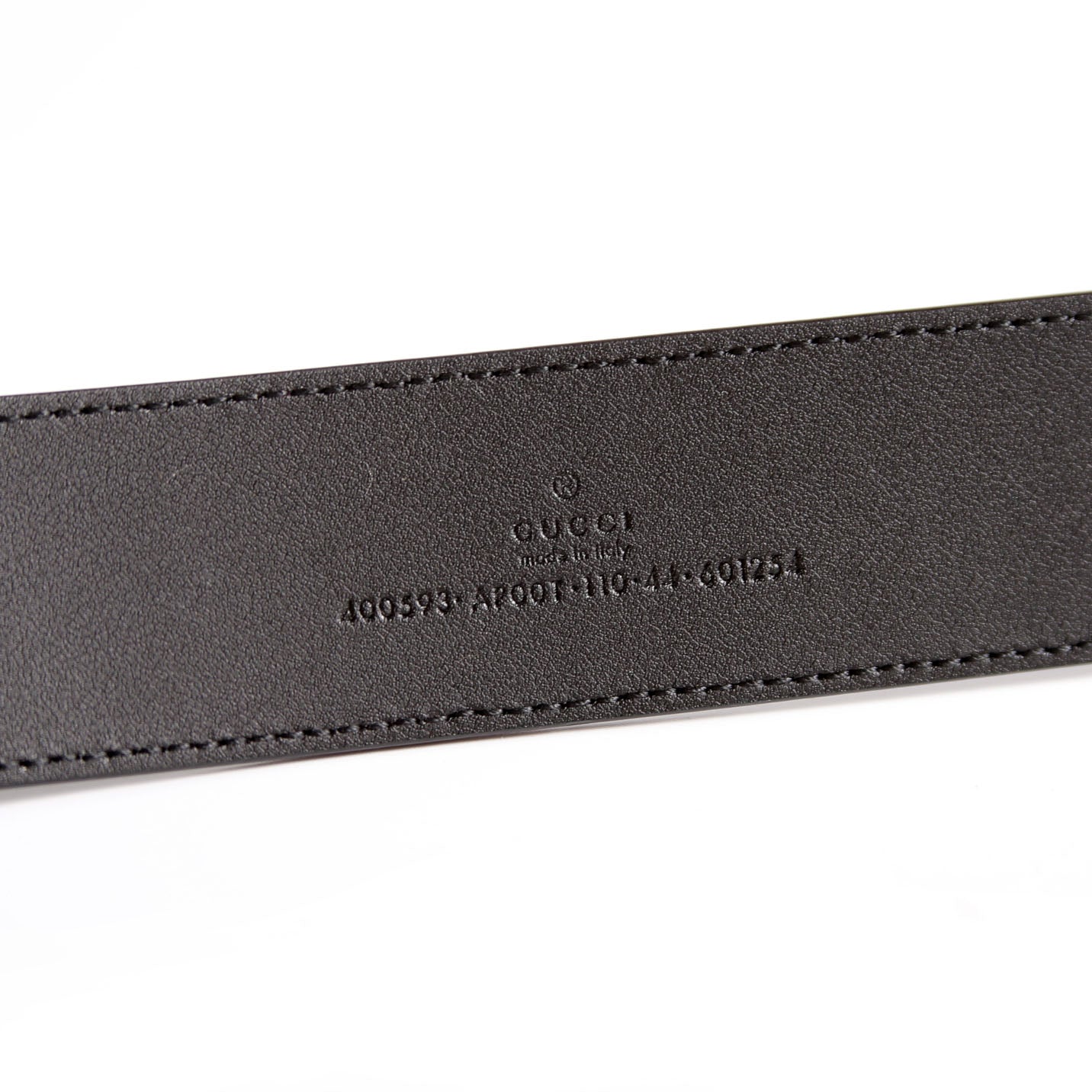 400593 GG Marmont Belt Size 110/44 Black