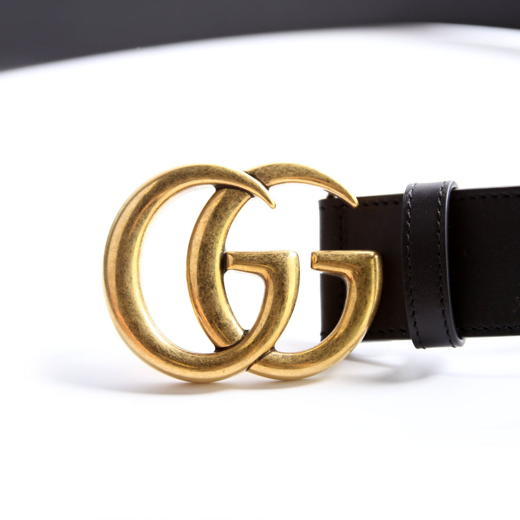 400593 GG Marmont Belt Size 110/44 Black