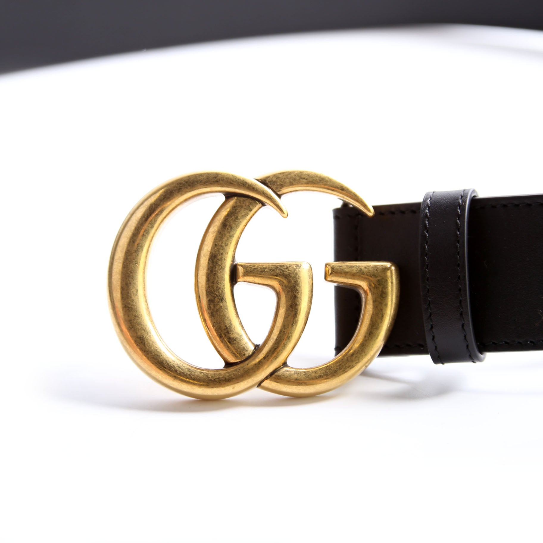 400593 GG Marmont Belt Size 110/44 Black