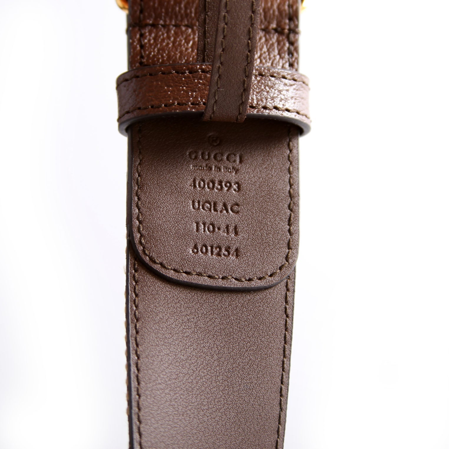 400593 Marmont Jumbo GG Belt Size 110/44 Brown