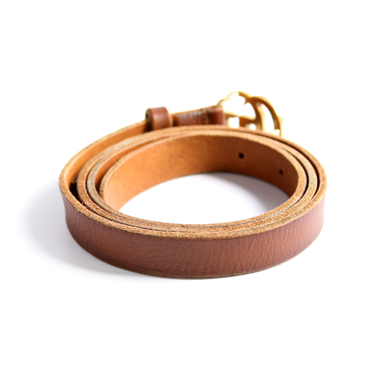 409417 GG Marmont Thin Belt Size 90/36 Brown