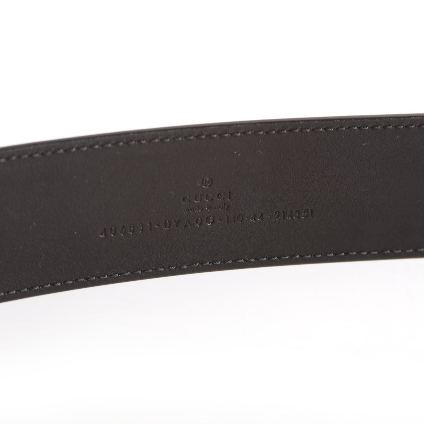406831 GG Marmont Belt Size 110/44 Black