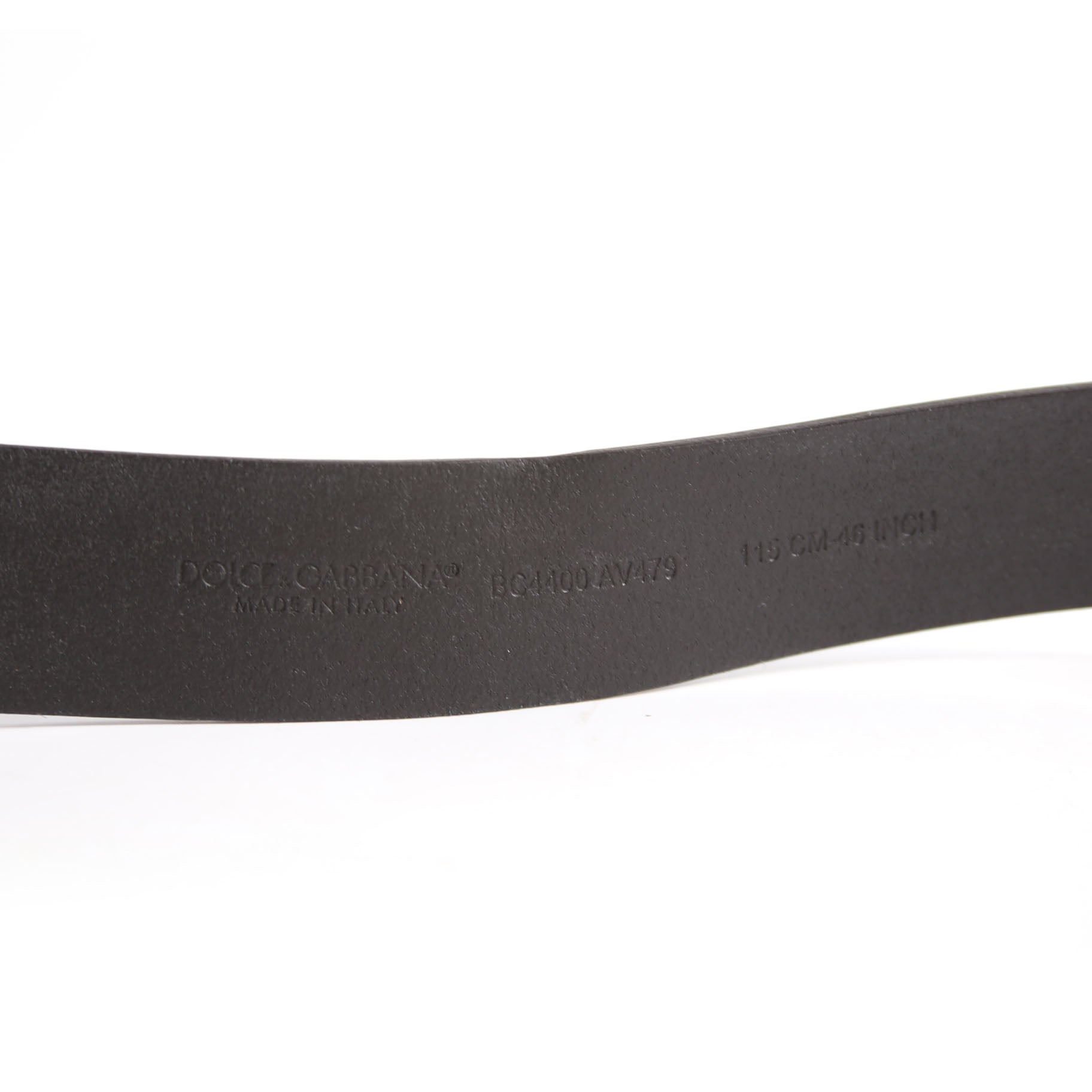 DG Logo Belt Size 115/46 Black