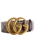 Gucci 400593 Marmont GG Supreme Belt Size 110/44 Brown