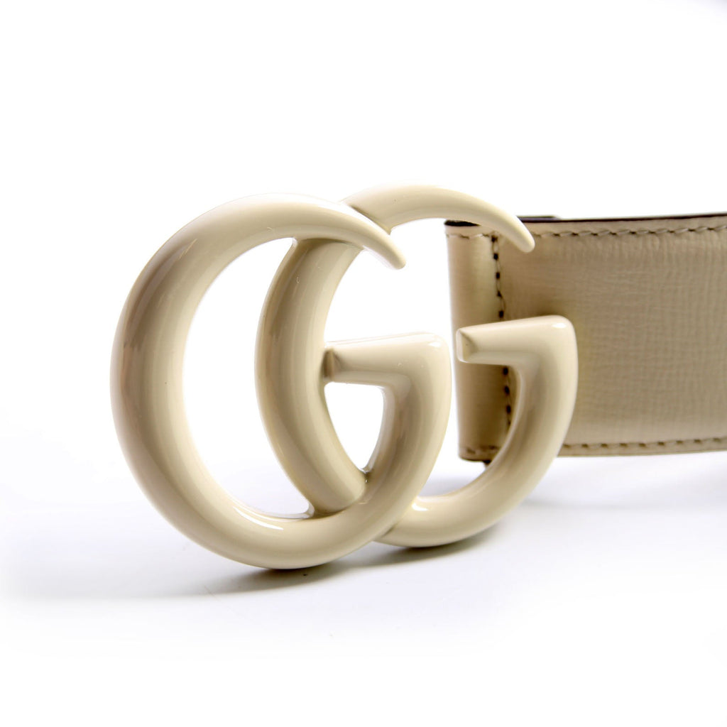 400593 Monochrome Marmont GG Belt Size 110/44 Ivory