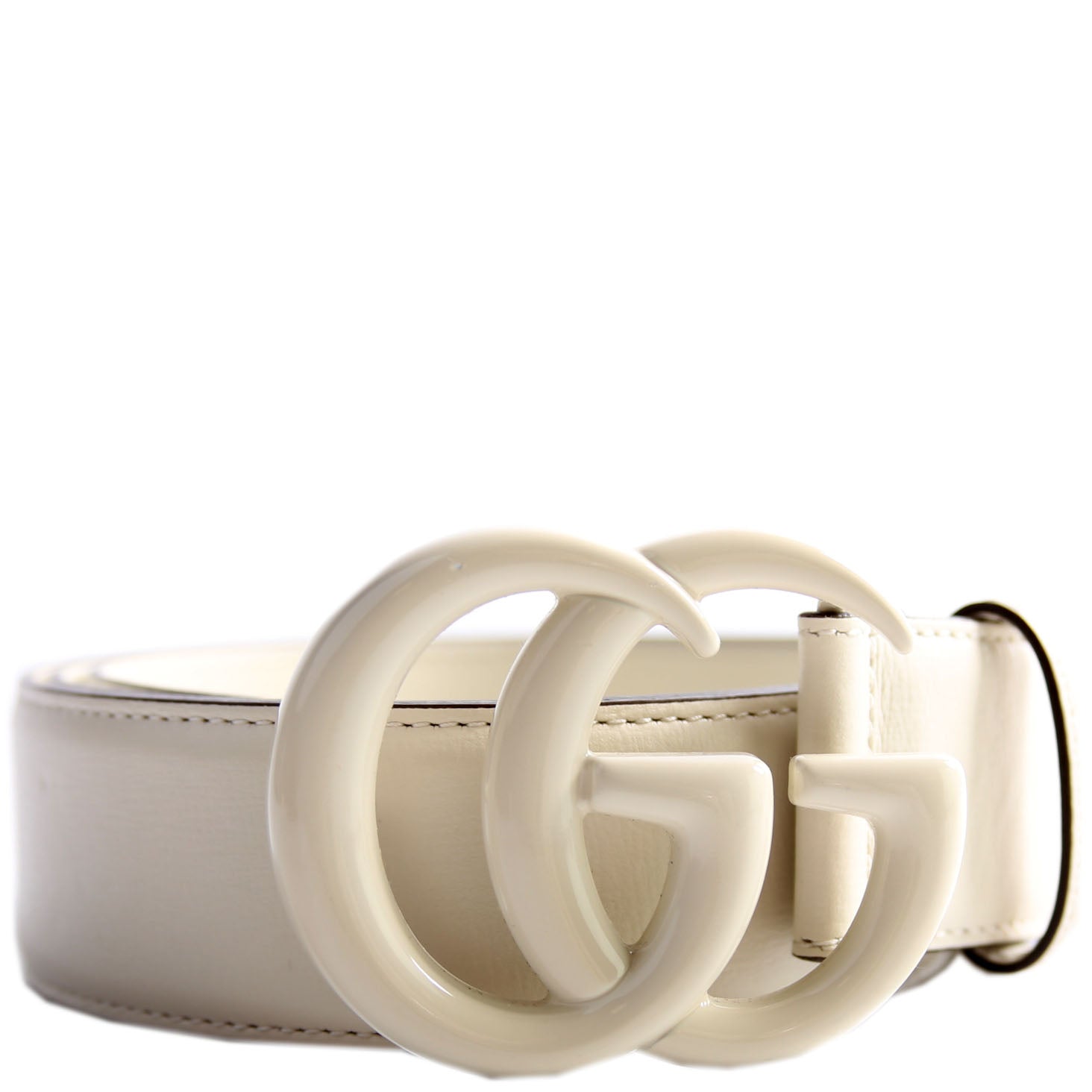 400593 Monochrome Marmont GG Belt Size 100/40 Ivory