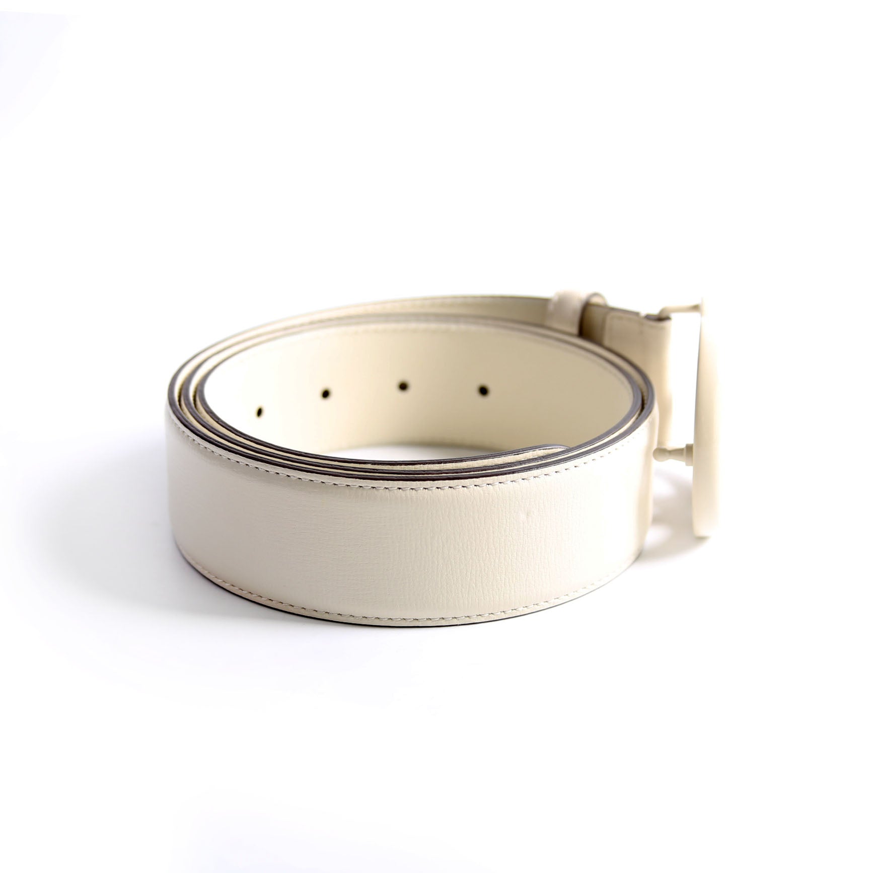 400593 Monochrome Marmont GG Belt Size 100/40 Ivory