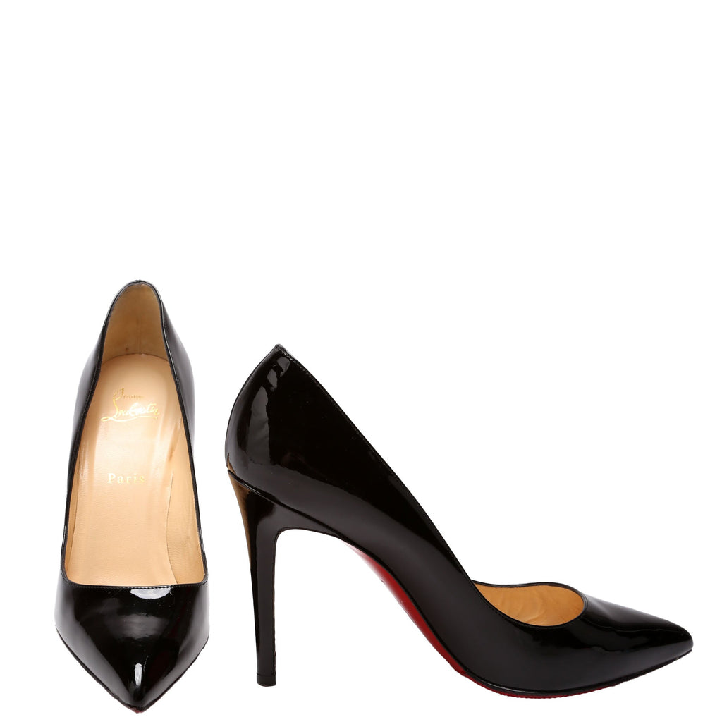 Pigalle Follies Patent 100MM Size 39.5 Black