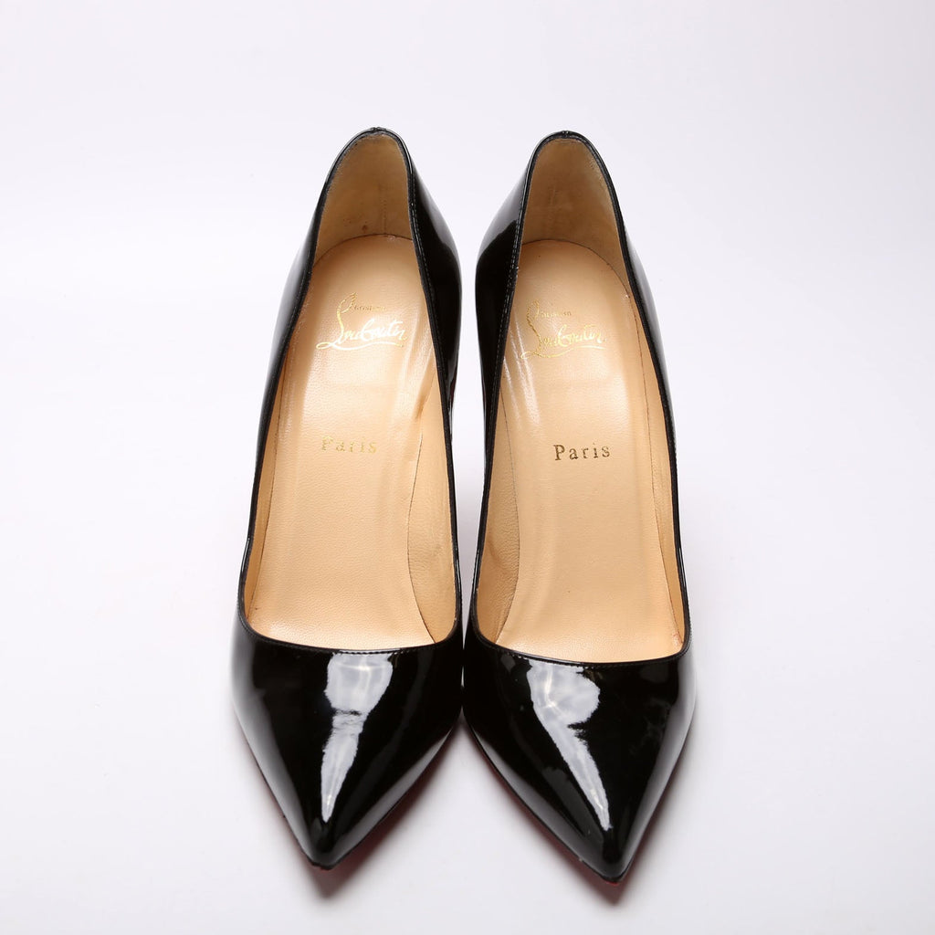 Pigalle Follies Patent 100MM Size 39.5 Black