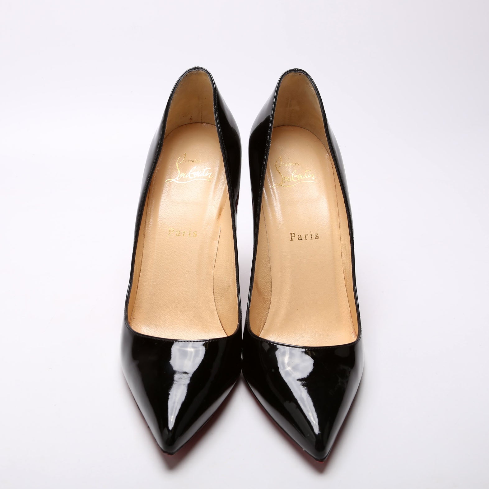 Pigalle Follies Patent 100MM Size 39.5 Black