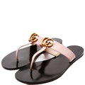 Marmont T Strap Sandals Size 41 Blush