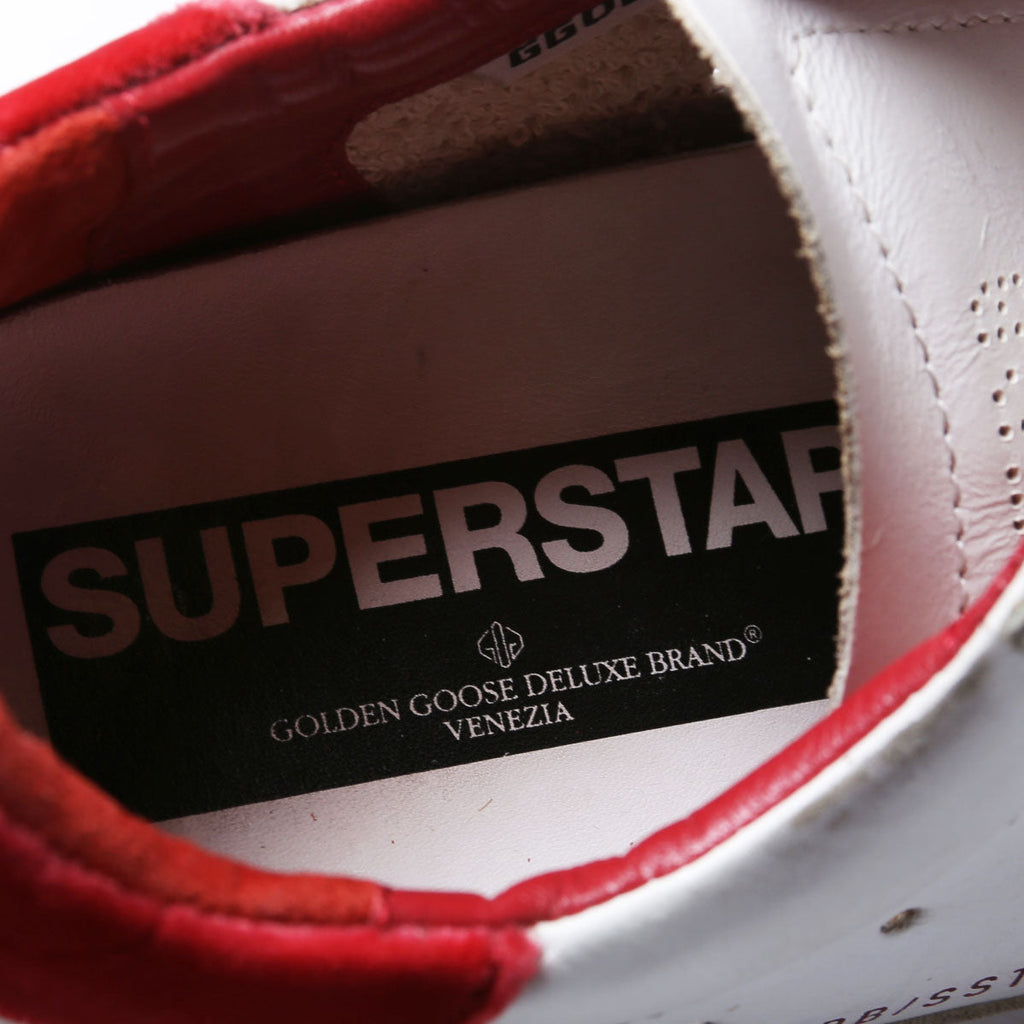 Superstar Size 40 White/Red