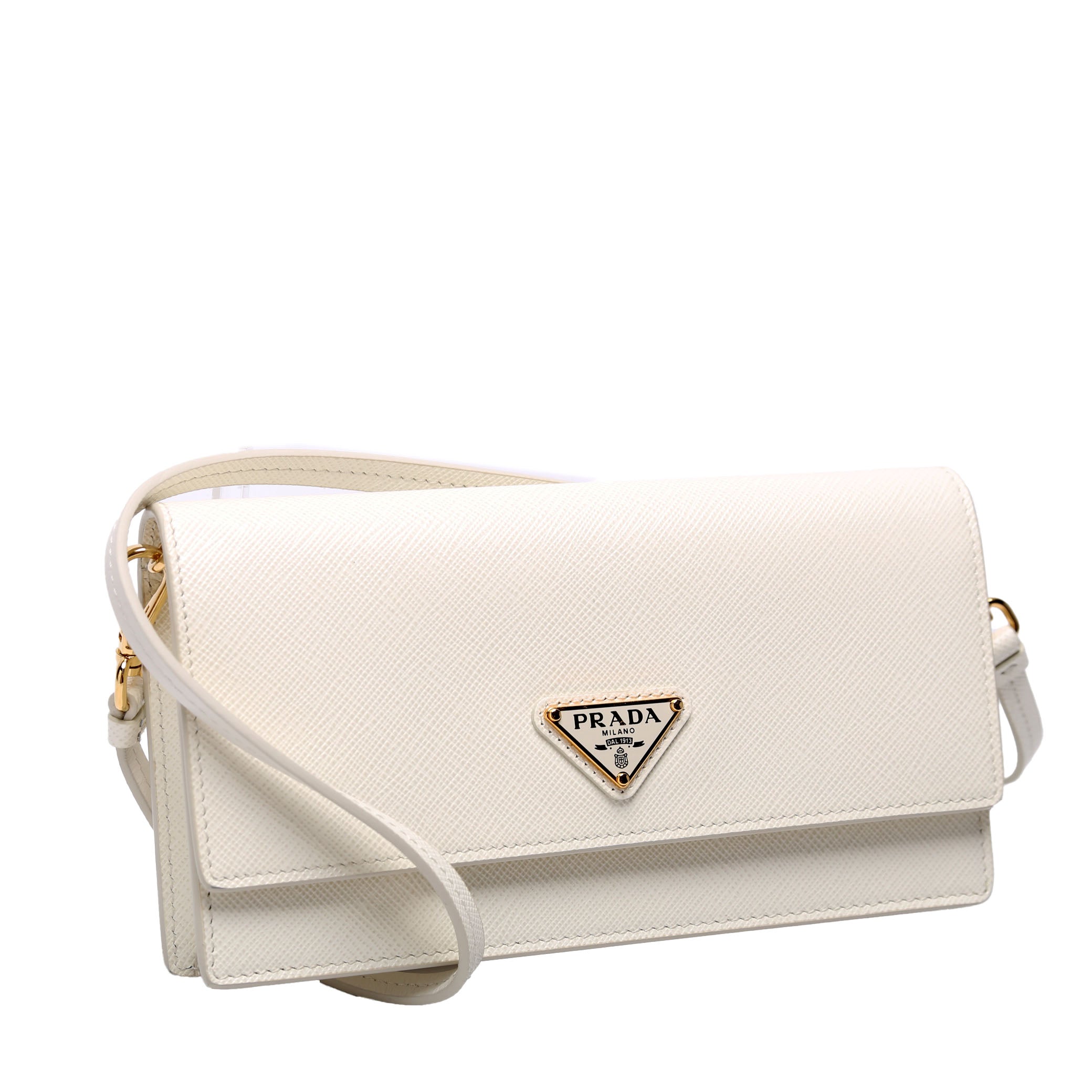 1NF059 Saffiano Mini-Bag White