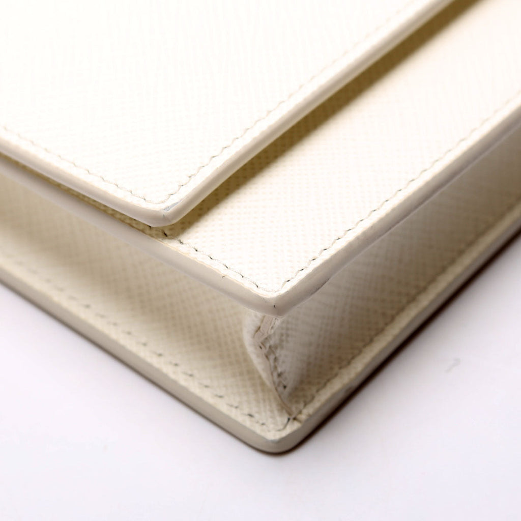 1NF059 Saffiano Mini-Bag White