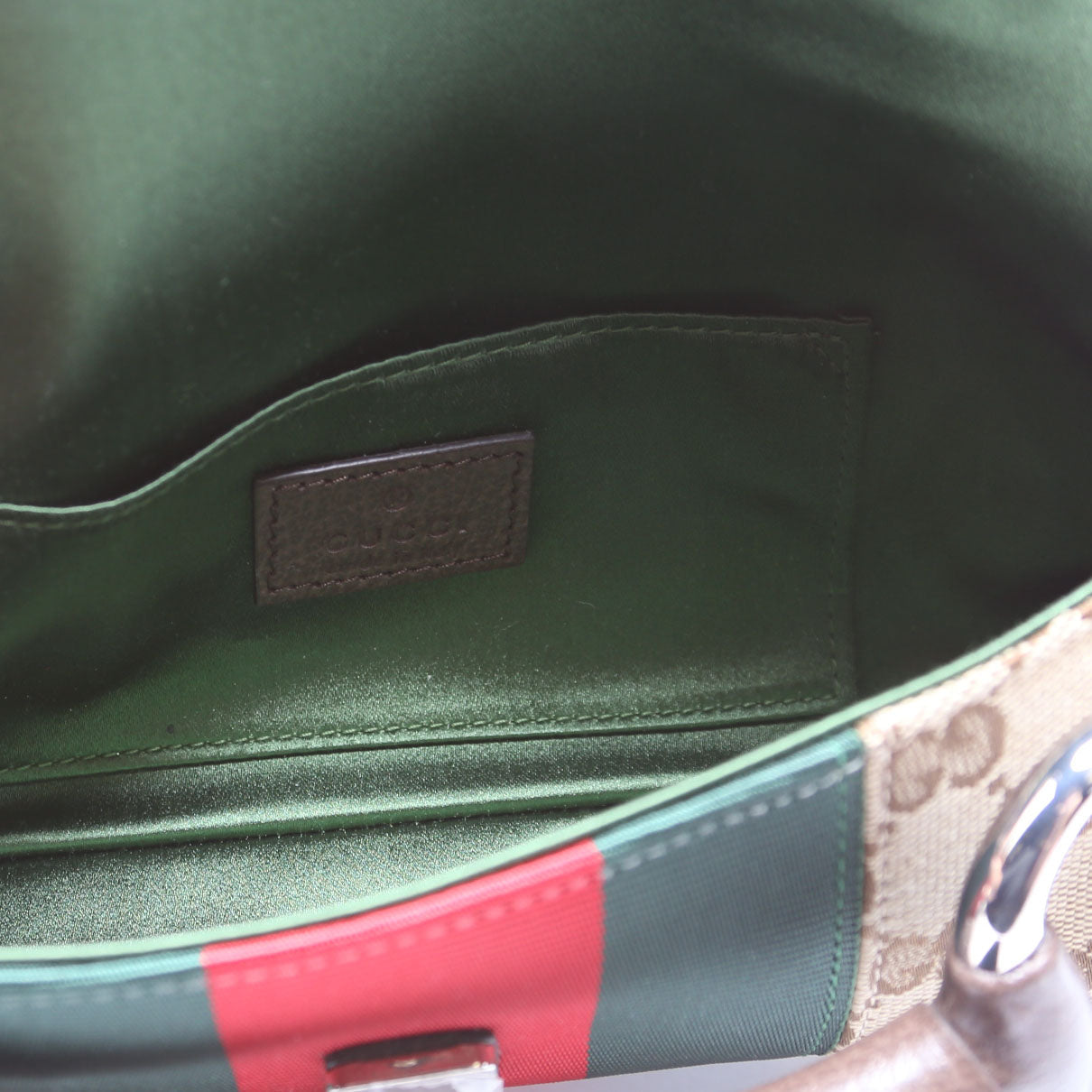 764339 Small Maxi Horsebit Chain Bag