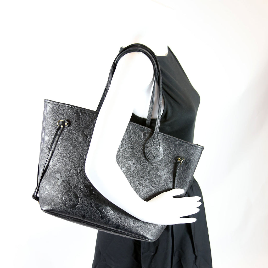 Neverfull MM Empreinte Black
