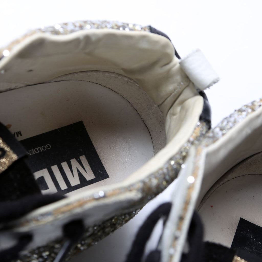 Midstar Sneakers Size 35 Silver/Black
