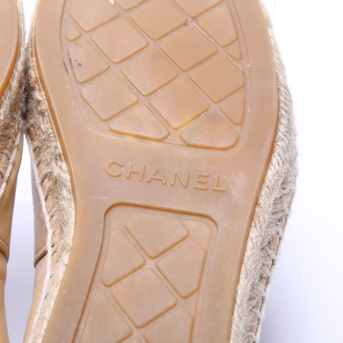 CC Espadrilles Size 36 Tan