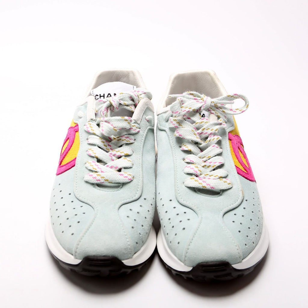 CC Suede Trainers Size 38 Multi