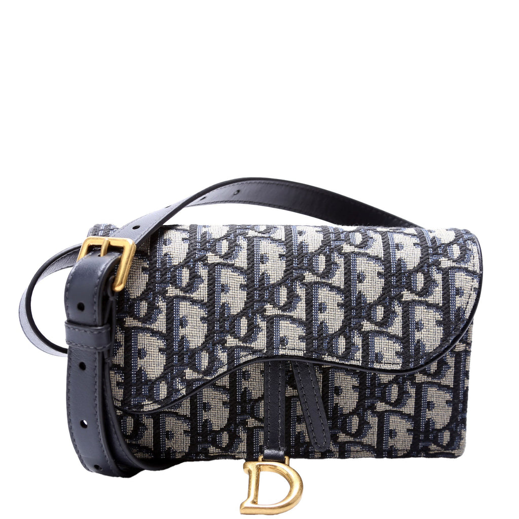Slim Saddle Belt Bag Oblique