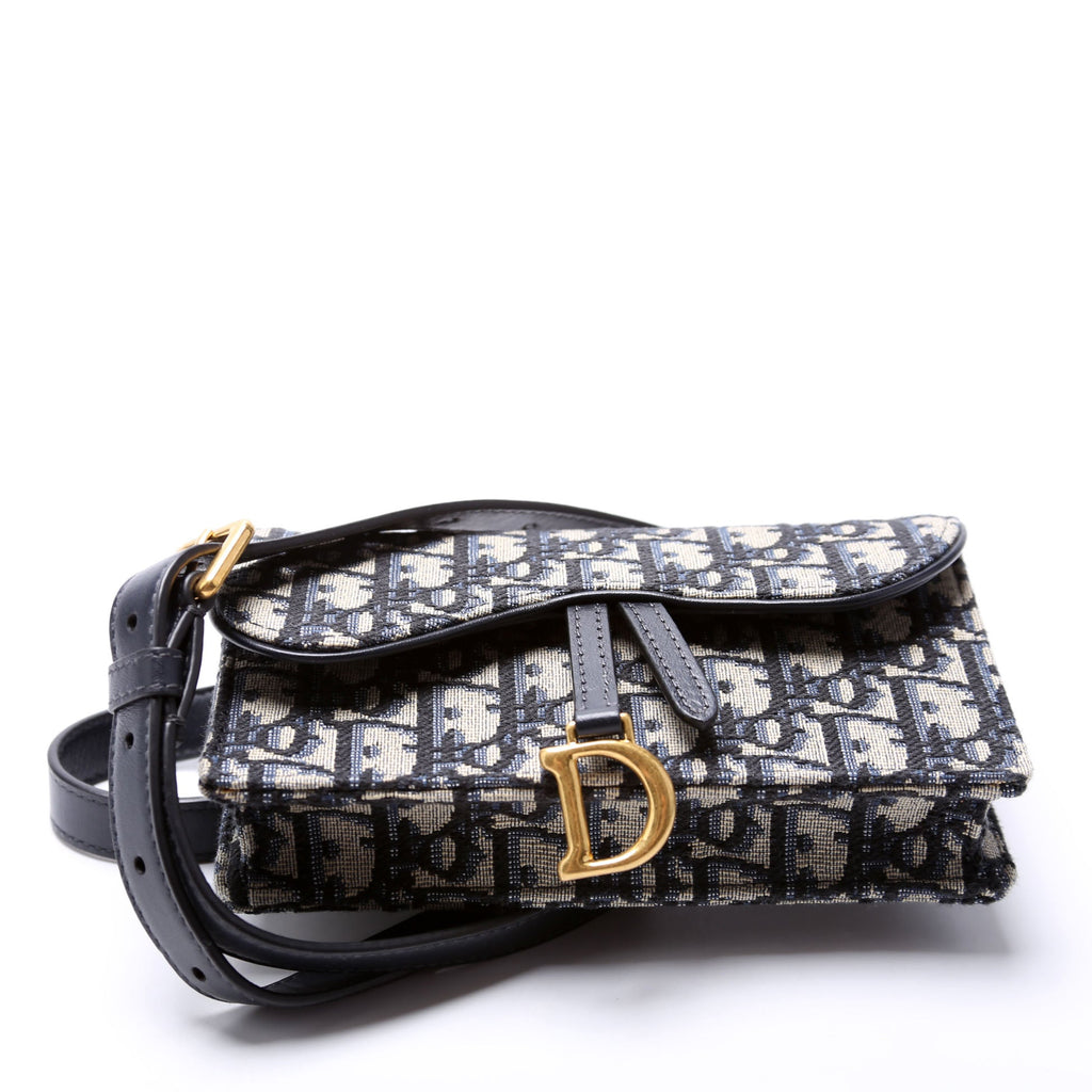 Slim Saddle Belt Bag Oblique