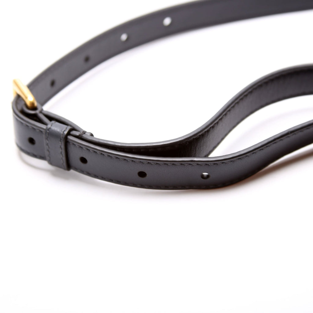 Slim Saddle Belt Bag Oblique