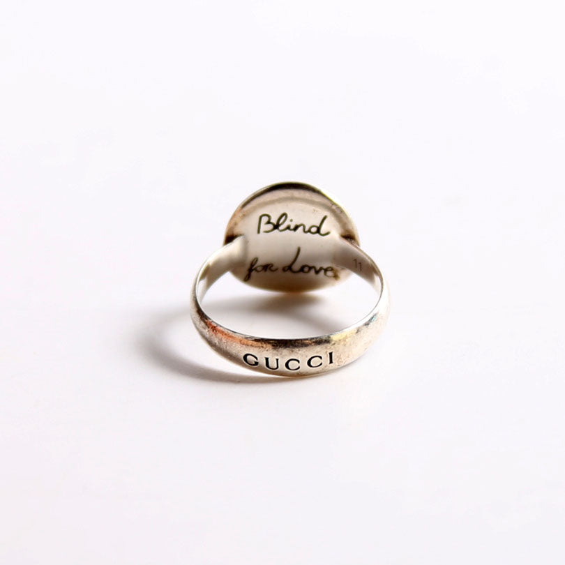 Blind Love Mysitc Cat Ring Size 5.5 925