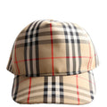 Check Baseball Hat Cap Size Large Tan