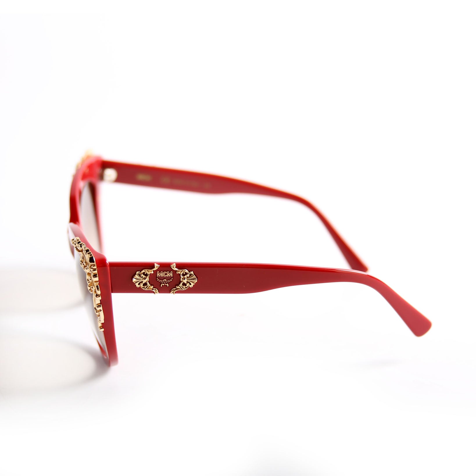 MCM638S Cat Eye Sunglasses Red/Gold