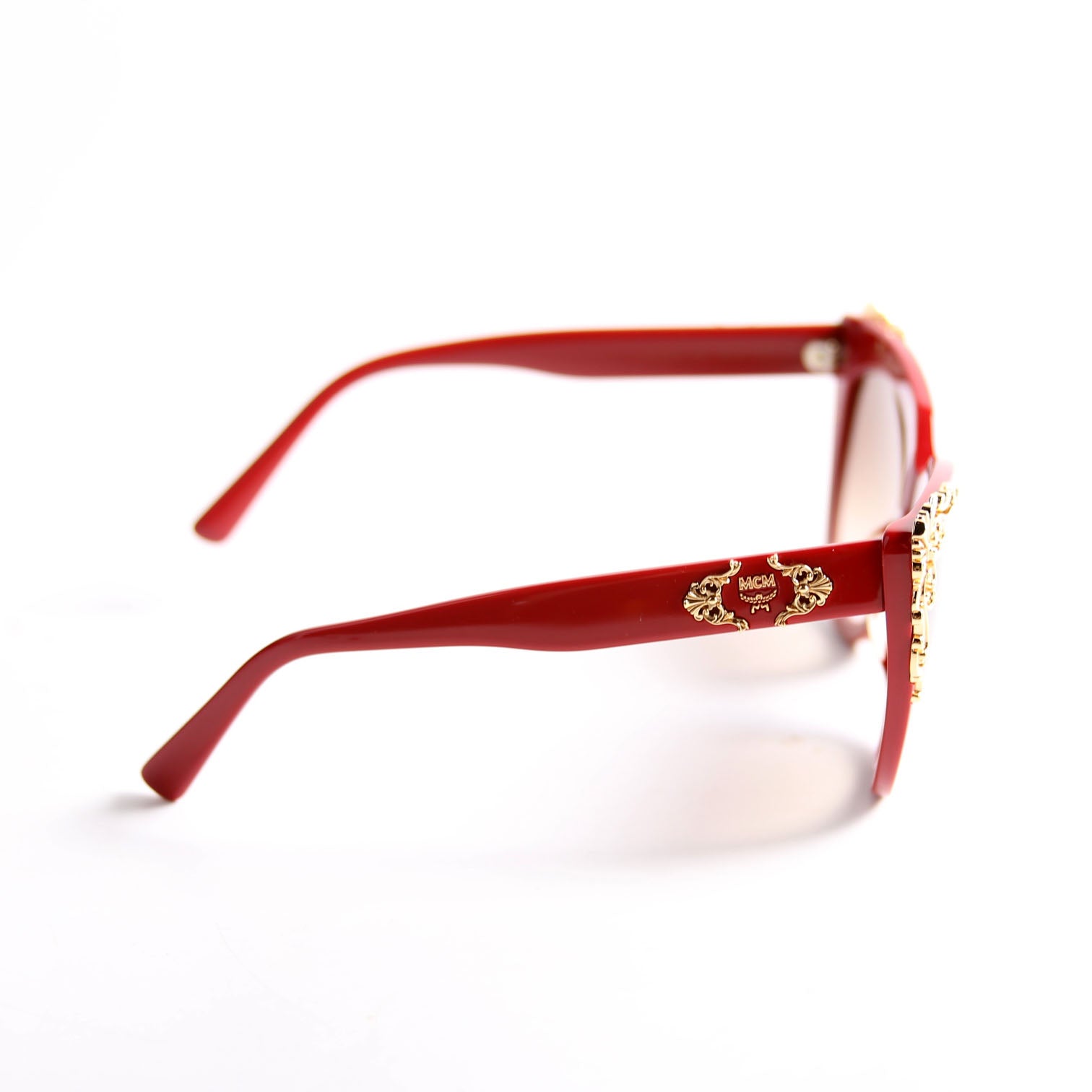 MCM638S Cat Eye Sunglasses Red/Gold