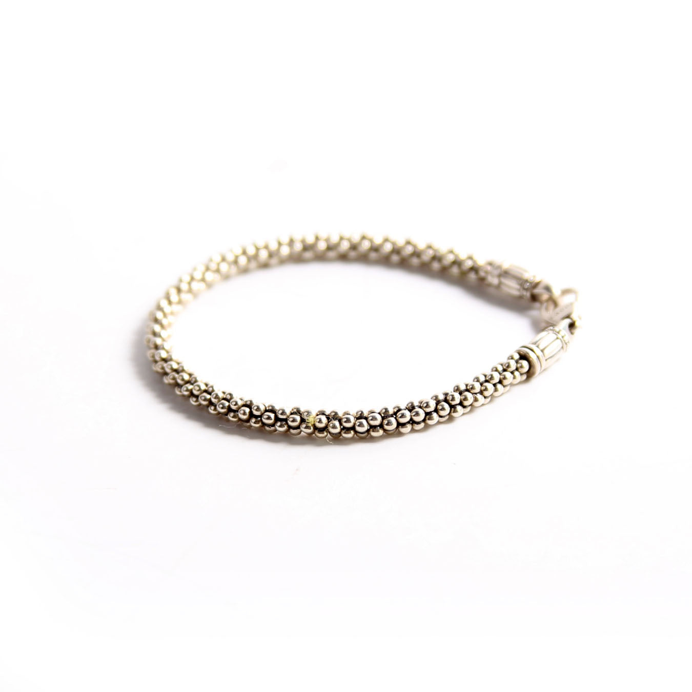 Caviar Rope Bracelet 4MM 925