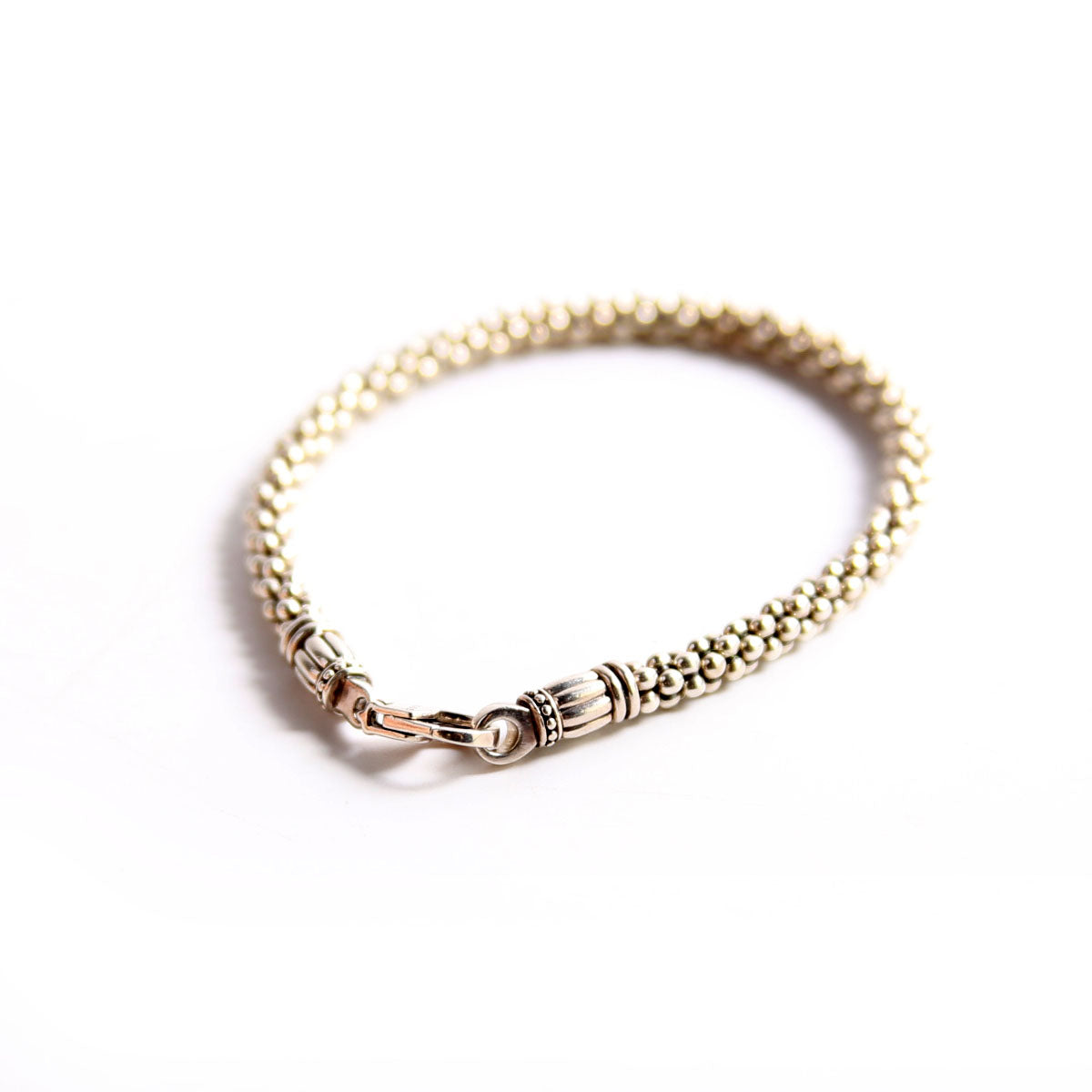 Caviar Rope Bracelet 4MM 925