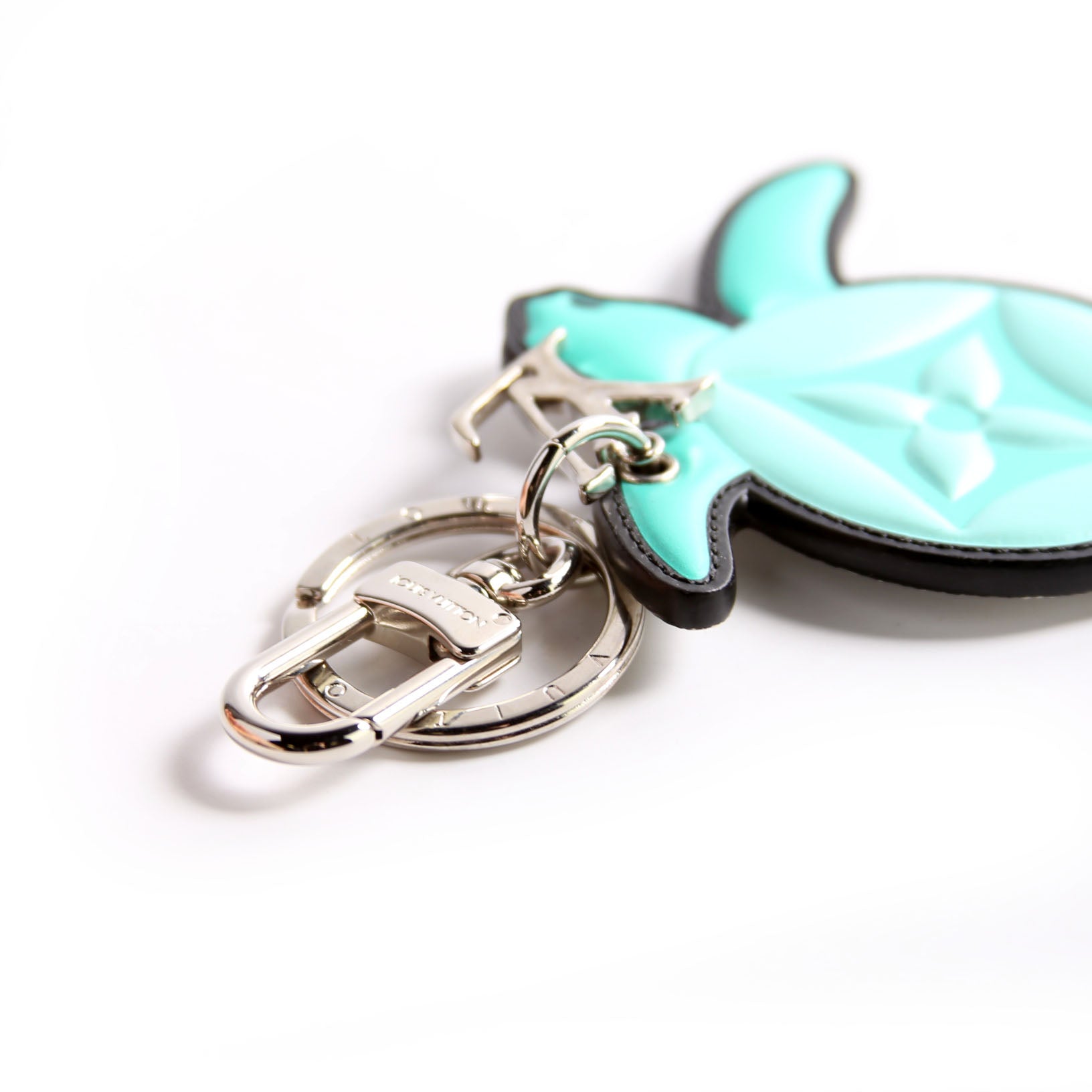 Turtle Bag Charm/Key Ring Teal
