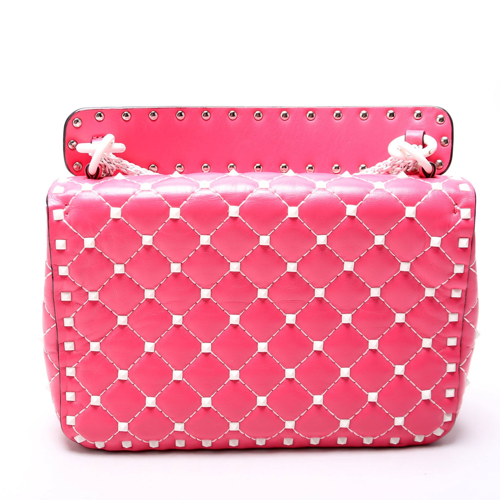 Rockstud Spike Bag Small Pink