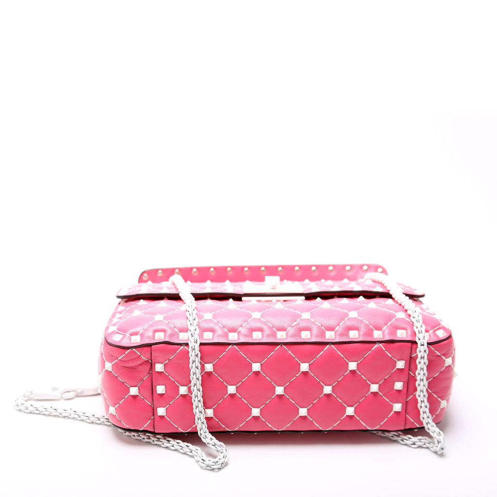 Rockstud Spike Bag Small Pink