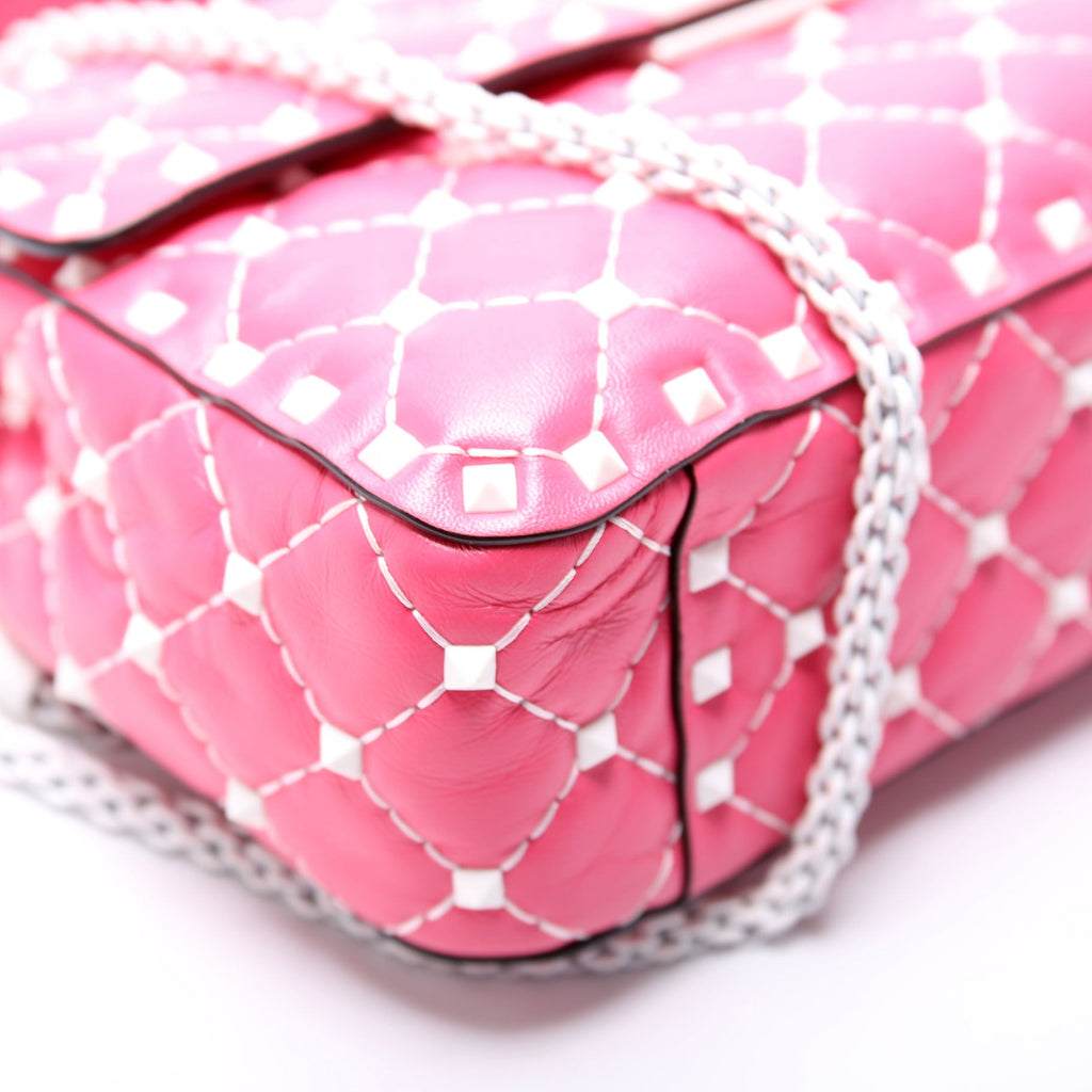 Rockstud Spike Bag Small Pink