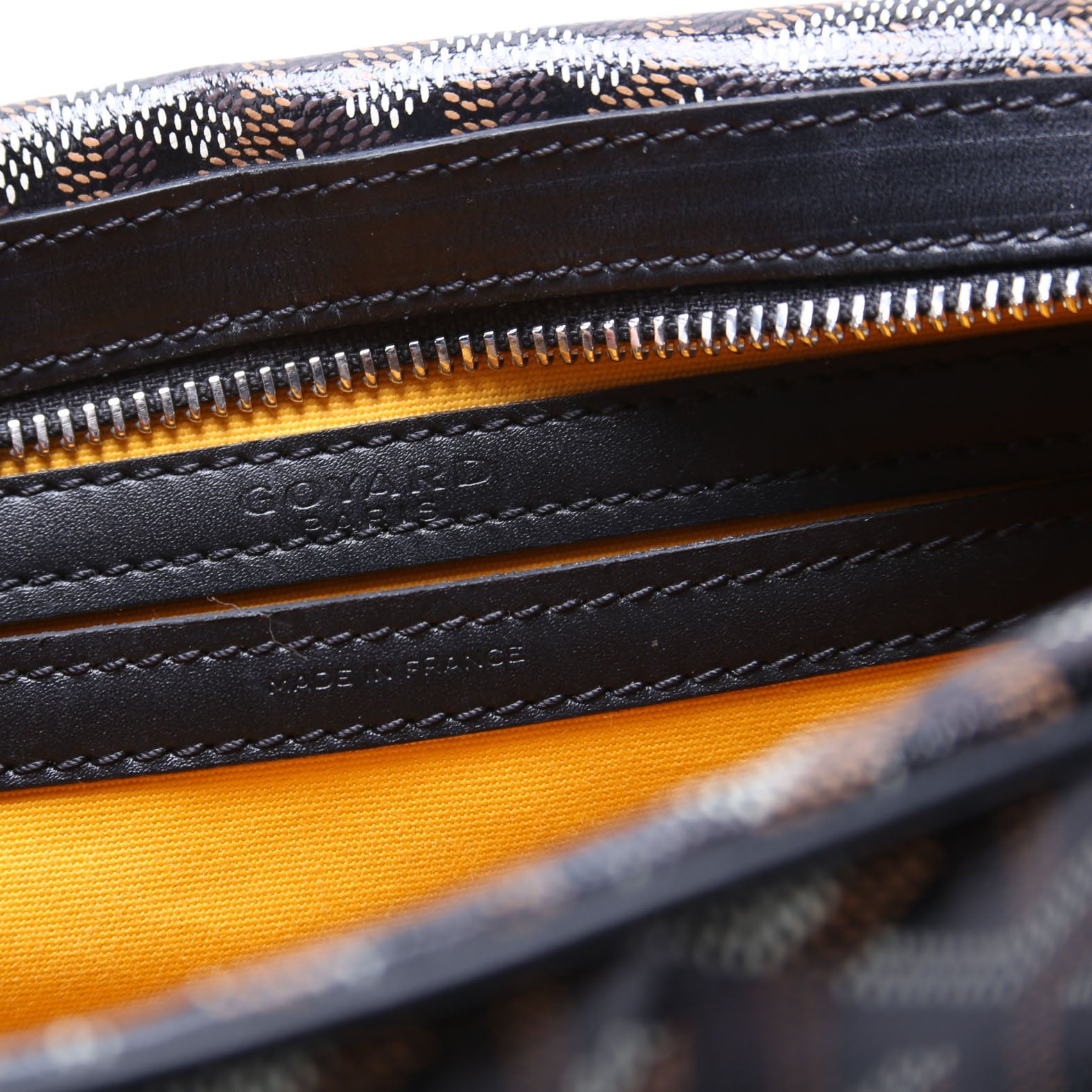 Sac Cap Vert Goyardine Black