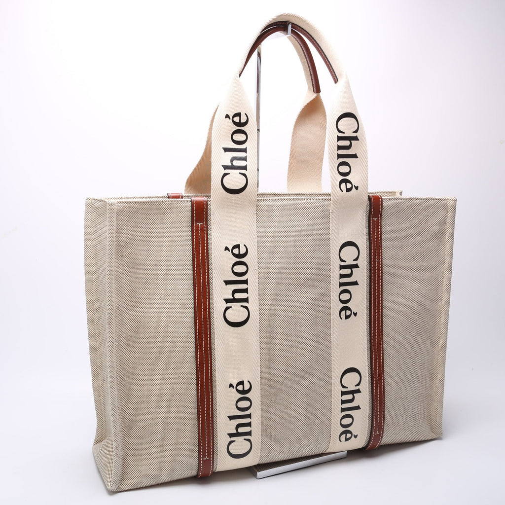 Woody Ribbon Tote Large