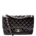 Classic Flap Jumbo Caviar 21-24M Black