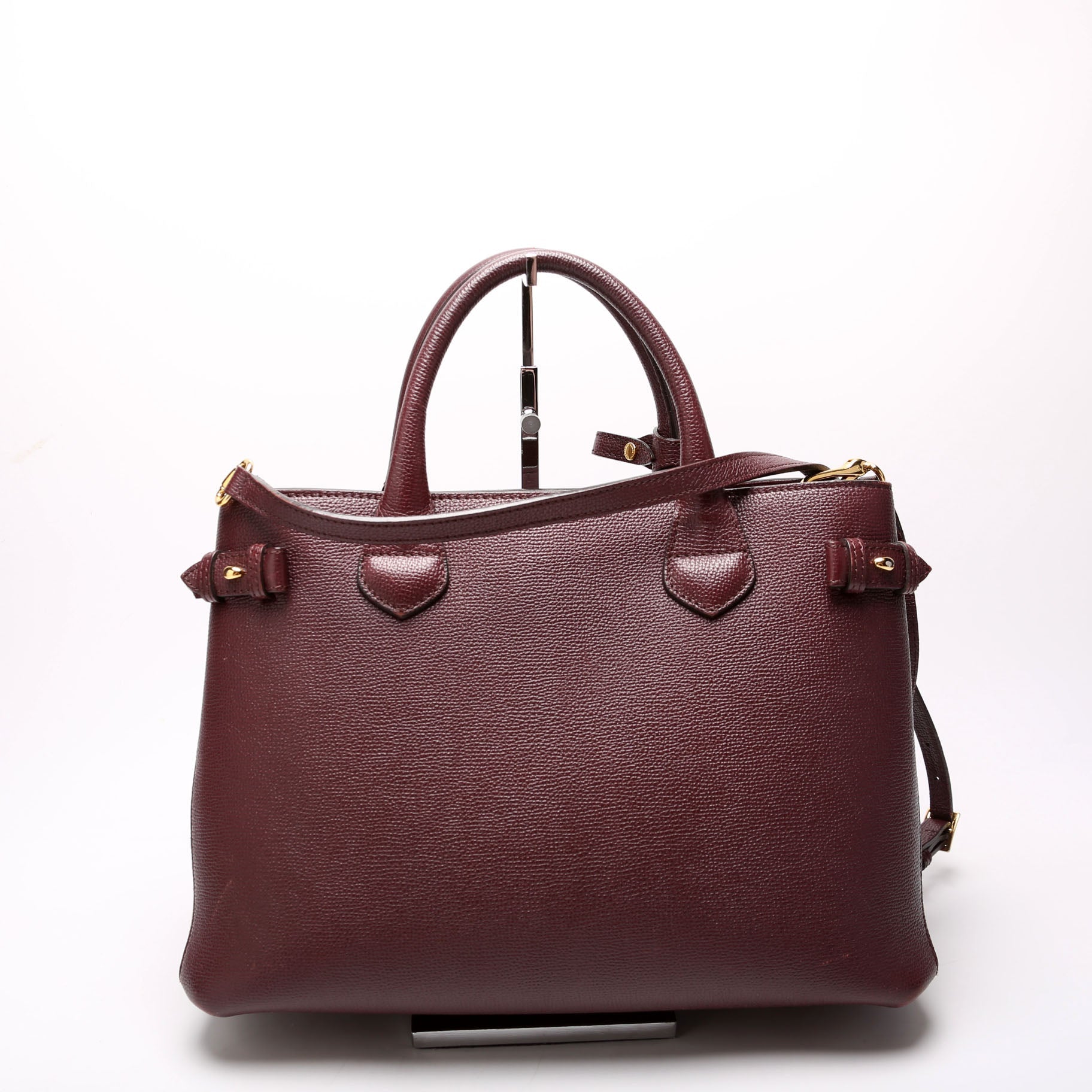 3962178 Banner Tote Medium Burgundy