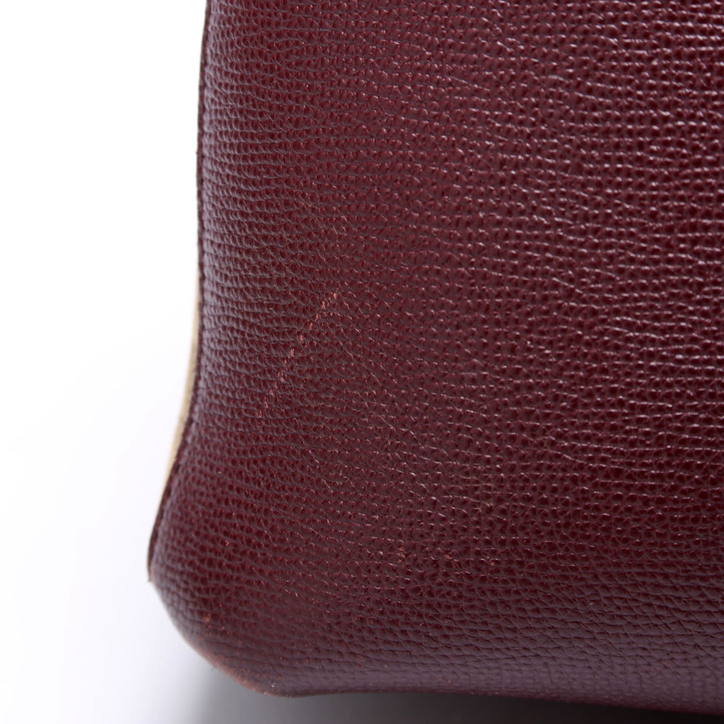 3962178 Banner Tote Medium Burgundy
