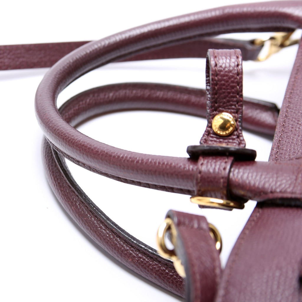 3962178 Banner Tote Medium Burgundy