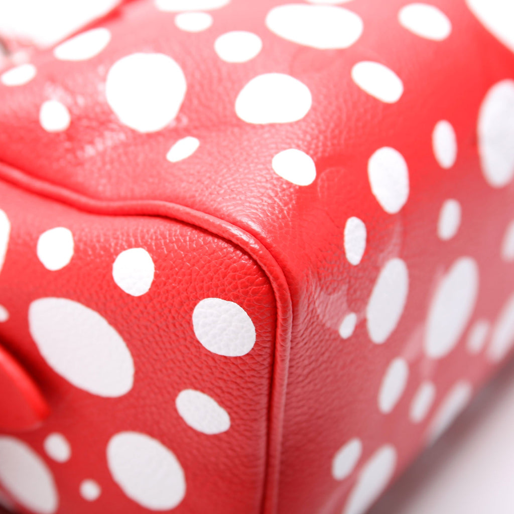Speedy 20 Bandouliere Kusama Dots Empreinte Red