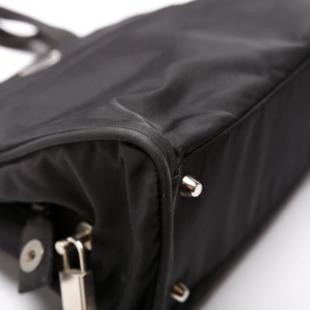 B7799 Tessuto Nylon Note Black