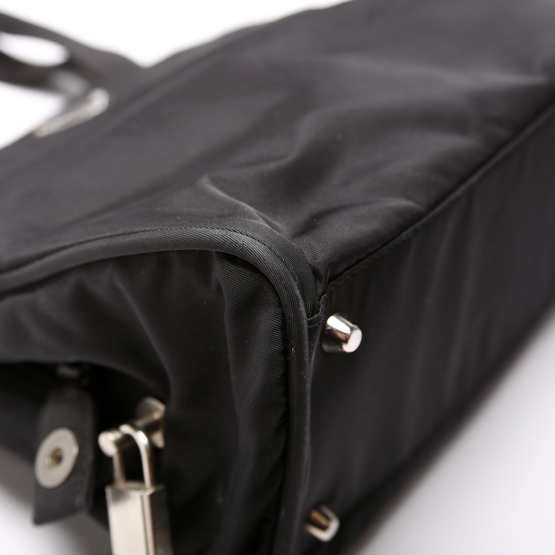 B7799 Tessuto Nylon Note Black
